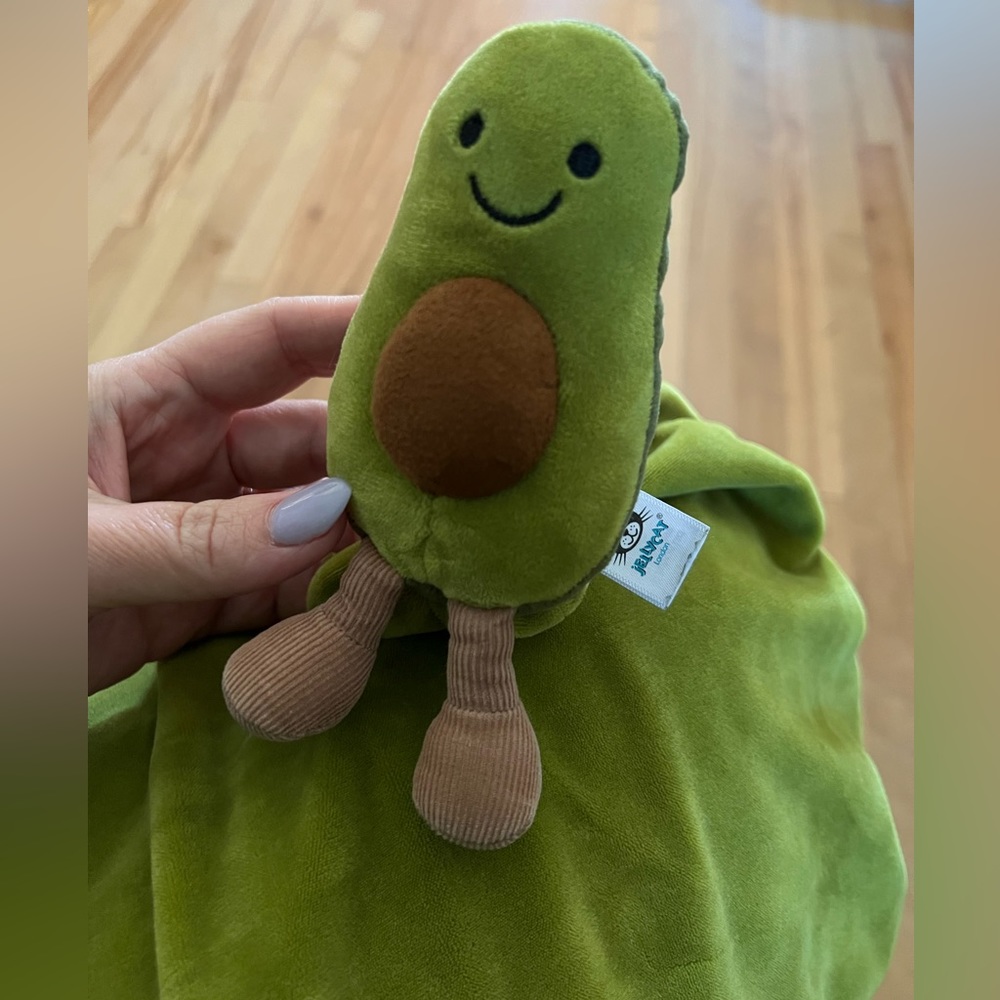 Jellycat avocado lovey
